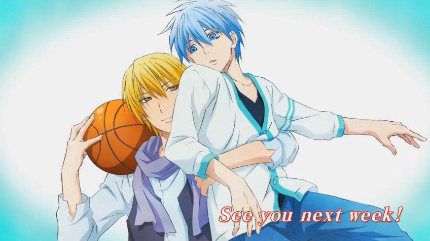 黒子のバスケ エンドカード 1話 5話 愛音ちゃん のブログ