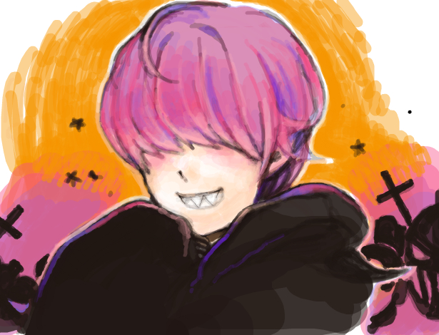 目隠しマッシュかわいい 落書きとひとりごと