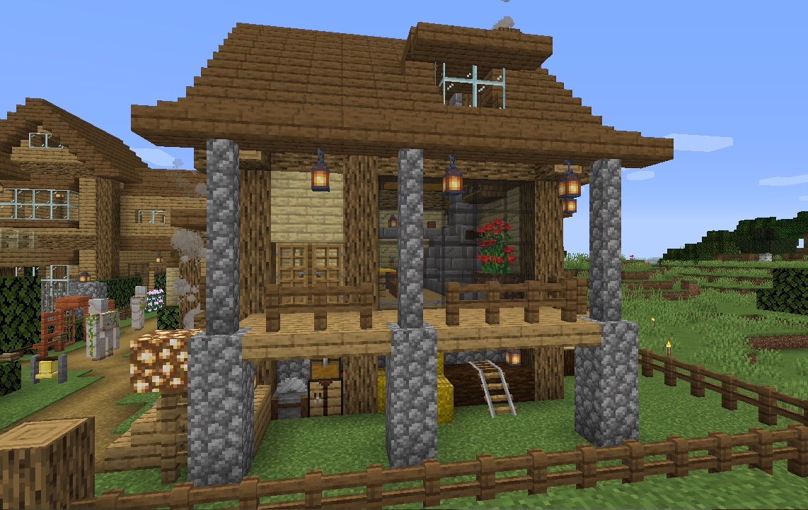 ハウス マイクラ ログ